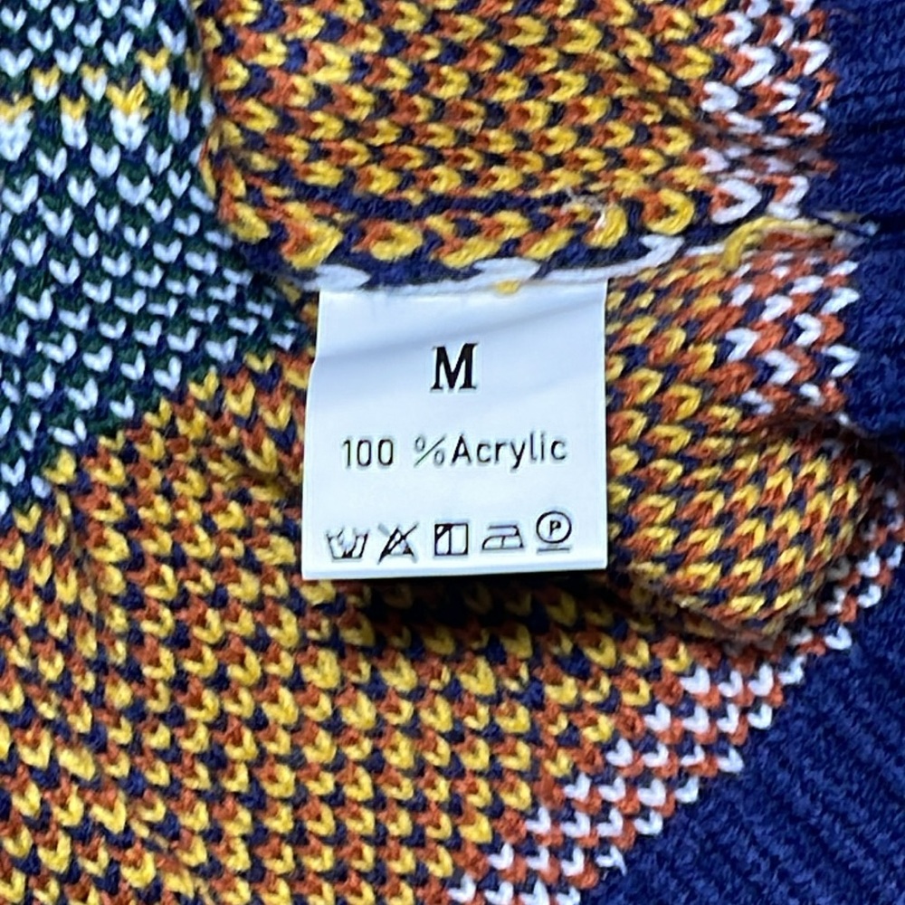 NEW Golden Autumn Sweater - Fall Golden Retriever Fair Isle Knit - KJP Blue - Picture 5 of 8